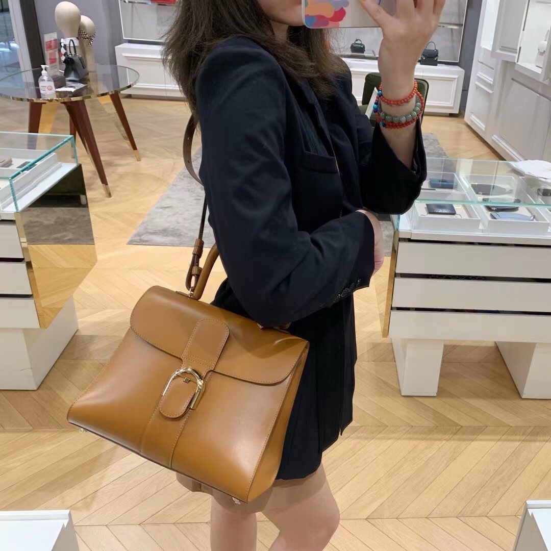 델보 브리앙 박스백 미듐